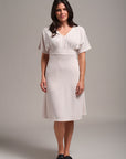 Empire Waist Dolman Midi Dress
