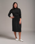 Slim Fit Knee-Length Skirt